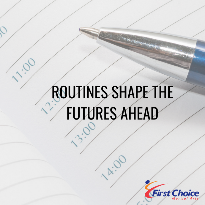 Routines Shape the Futures Ahead